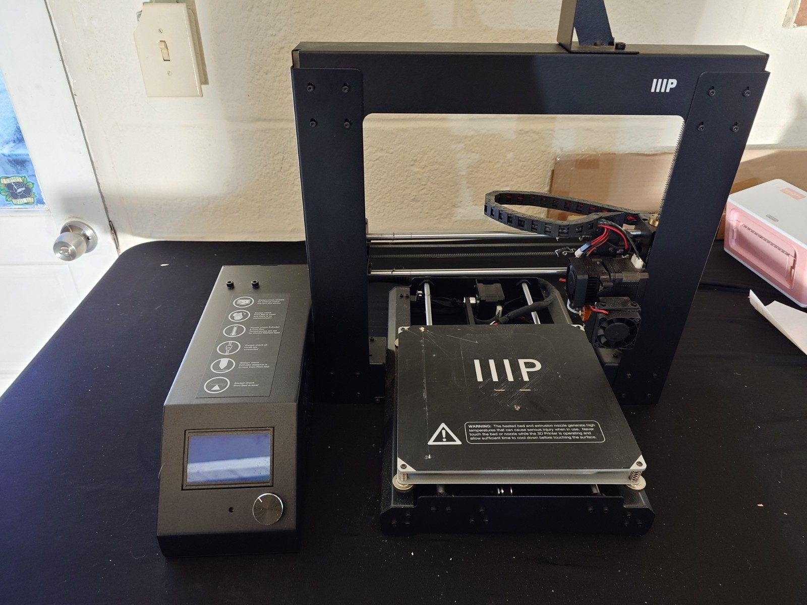 Monoprice Maker Select 3D Printer V2 Model AS IS FOR PARTS READ DESCRIPTION 