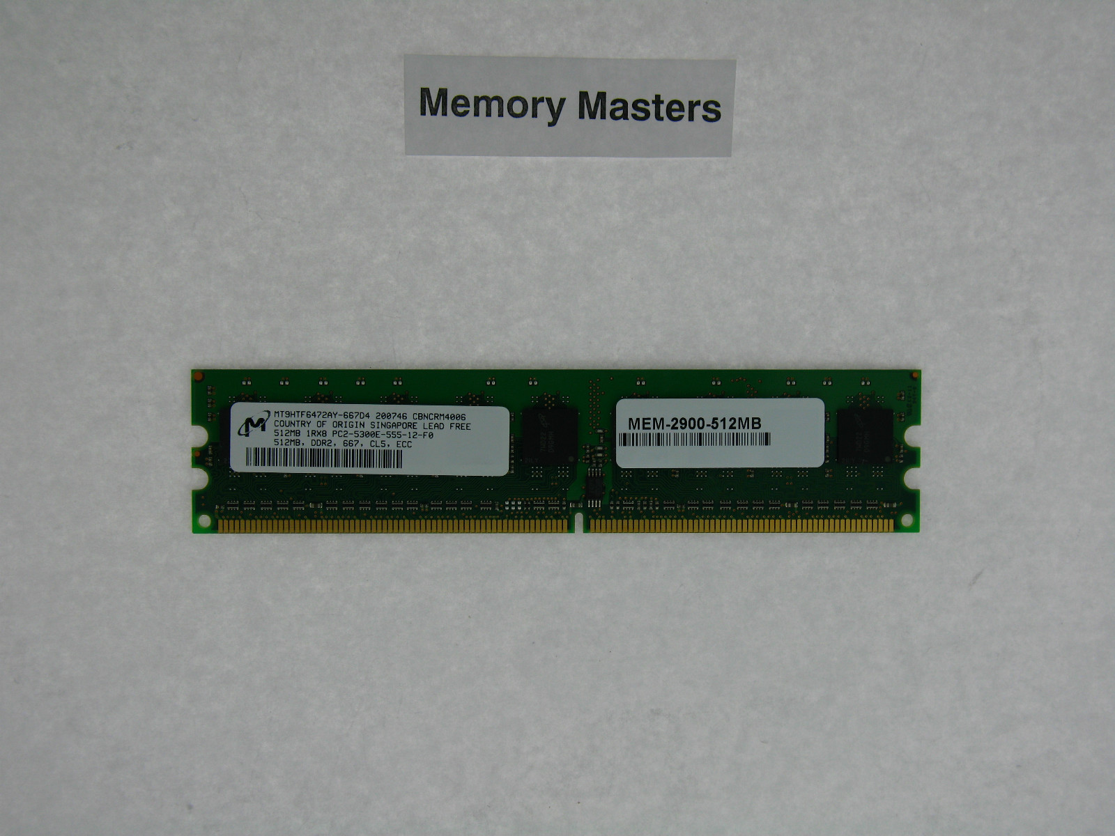 MEM-2900-512MB Approved 512MB DRAM Memory for Cisco 2900