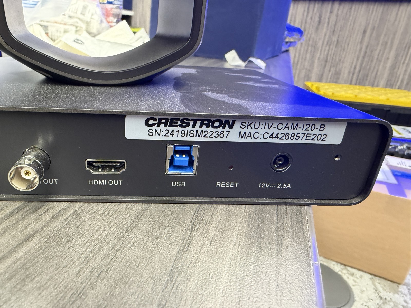 Crestron 1 Beyond IV-CAM-I20-B Intelligent 20x AI Auto-Track PTZ Camera - Used