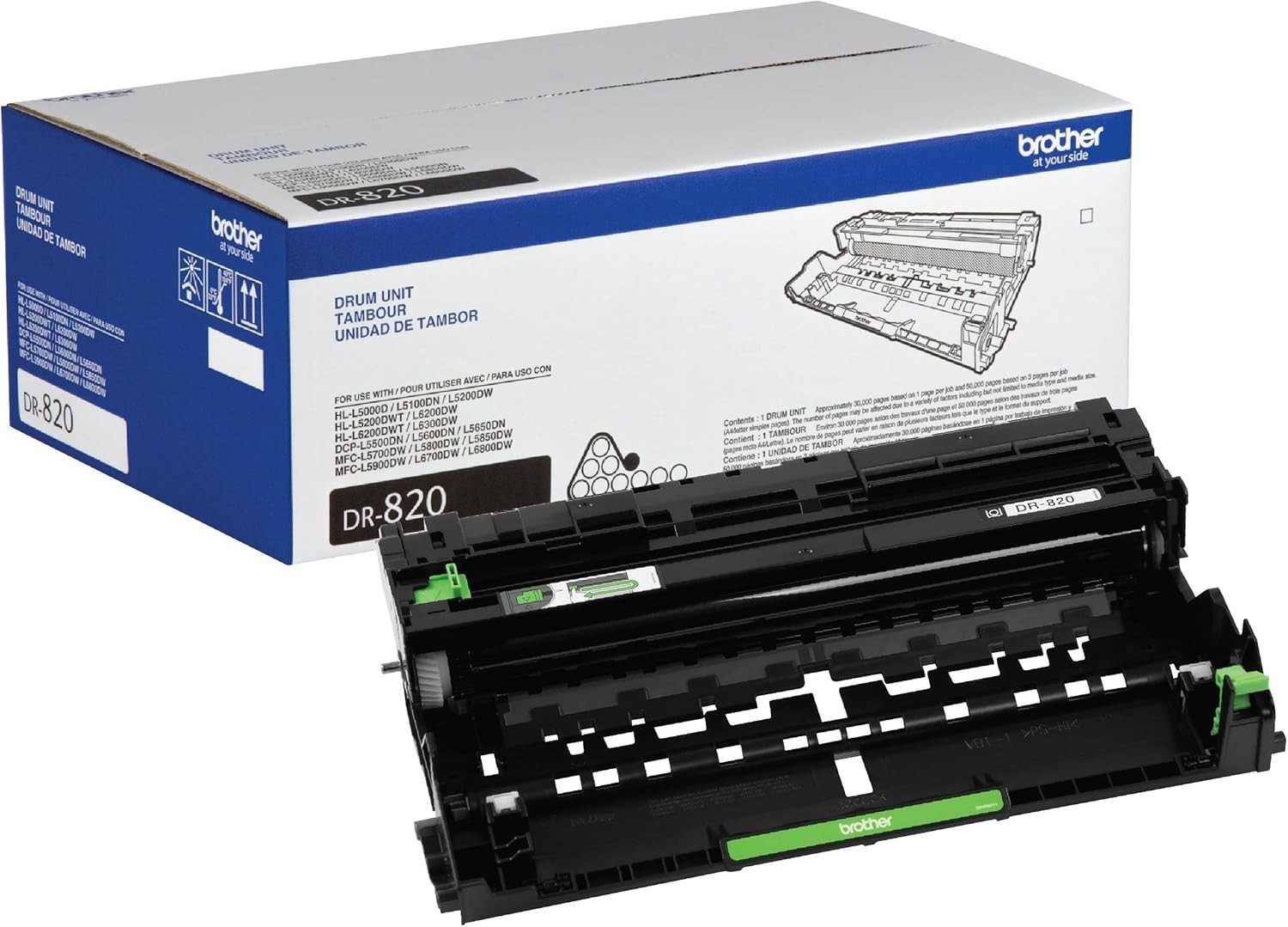 Brother DR-820 Drum Unit NEW Sealed