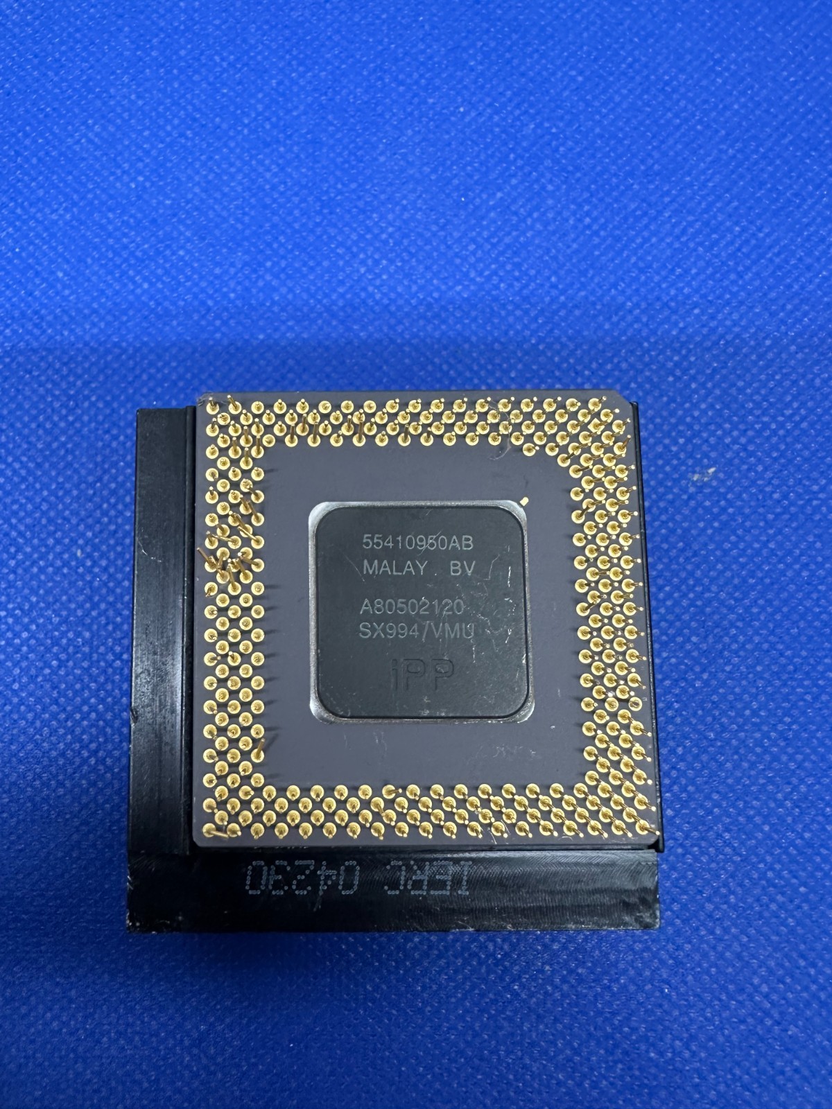 Intel Pentium 120MHz A80502-120 SX994 Socket 5/7 CPU w/ Heatsink Vintage