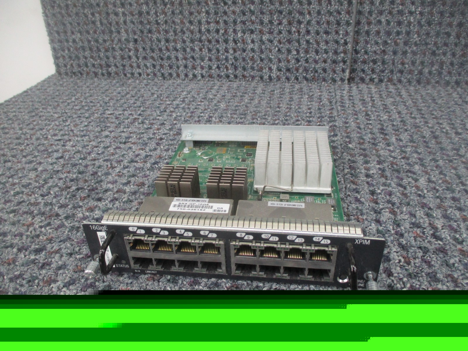 Juniper 710-027493 Gigabit Ethernet Module SRX-GP-16GE 16GigE 750-026182