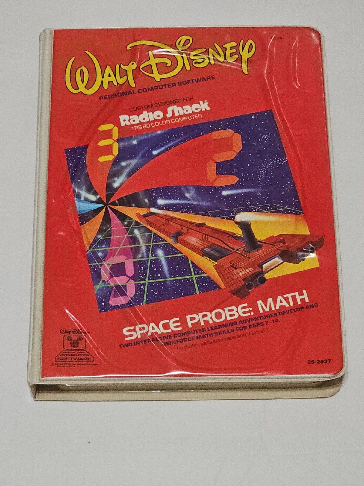 Walt Disney Space Probe Math Cat 26-2537 Radio Shack Color Computer