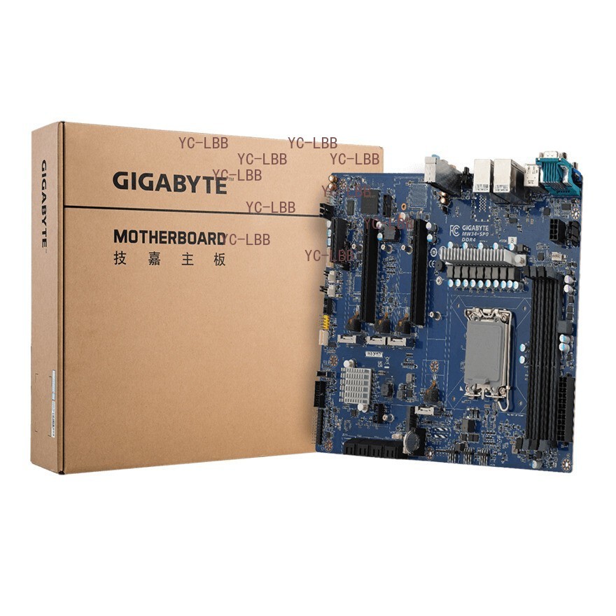 GIGABYTE MW34-SP0 （Rev1.1） LGA1700 W680 DDR4 IPMI Support 12/13/14 th i7/i9 CPU
