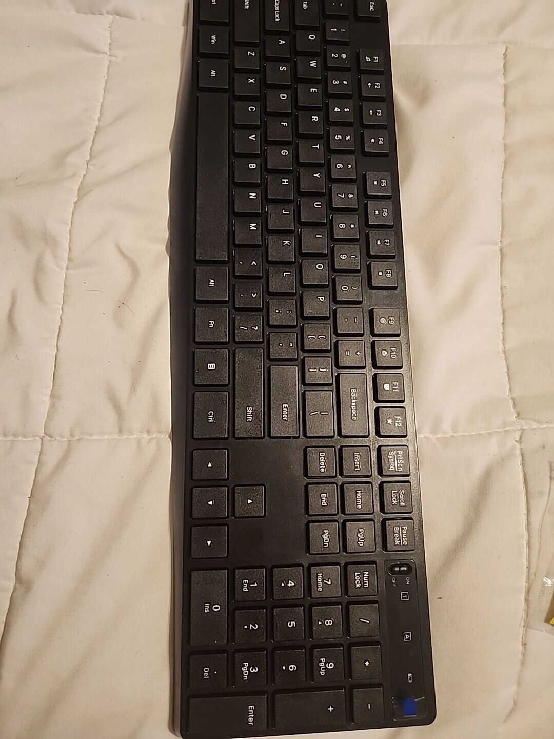 Victsing PC230A Wireless Keyboard  Black No Box Never Used...
