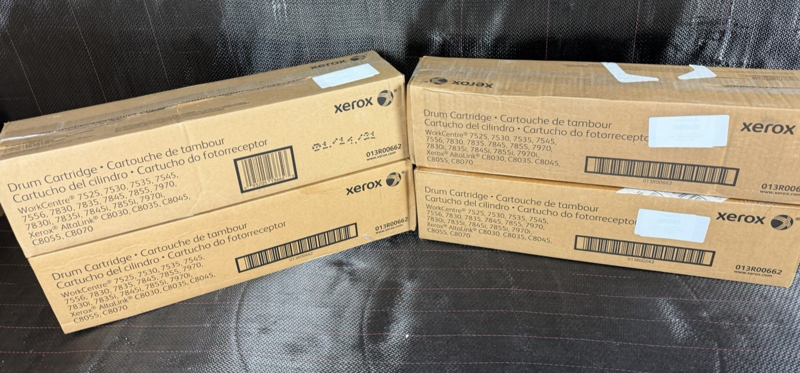 *LOT of 4* NEW Sealed Genuine Xerox 013R00662 Drum Cartridge *Ships Fast*