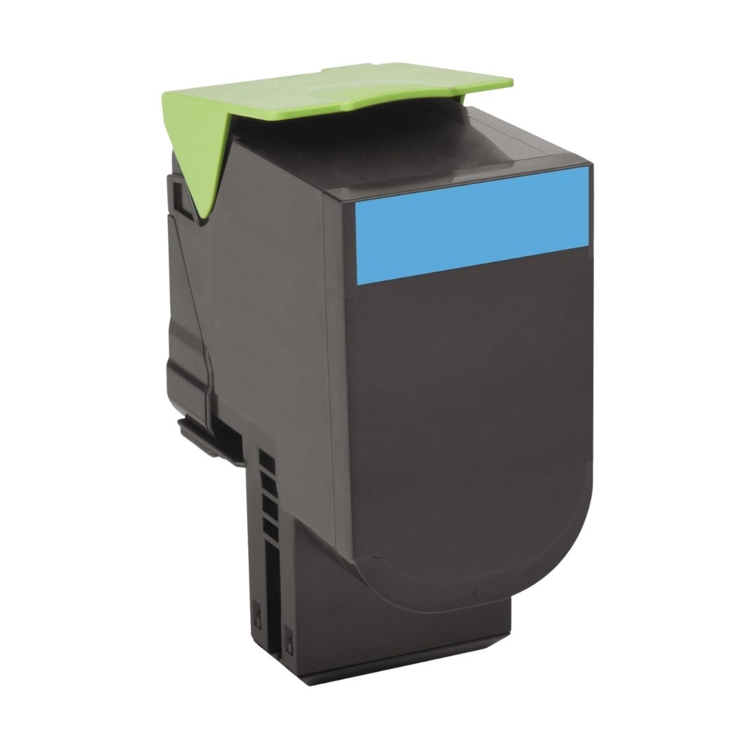 Lexmark 80C10C0 Toner Cartridge Cyan 1000 Pages Genuine Printer New