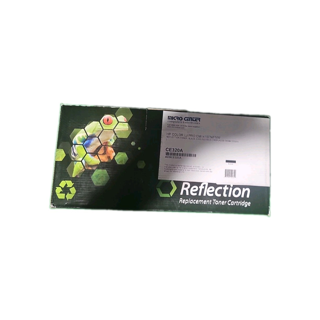 Reflection CE320A Replace Print Toner Cartridge 2000 PG YIELD HP LaserJet Pro