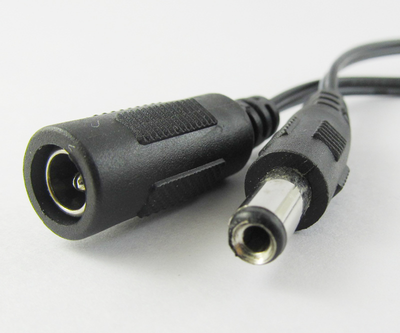 DC Power Convert Cable 5.5x2.1mm DC Power Female to 5.5x2.5mm Male 17cm 1pc