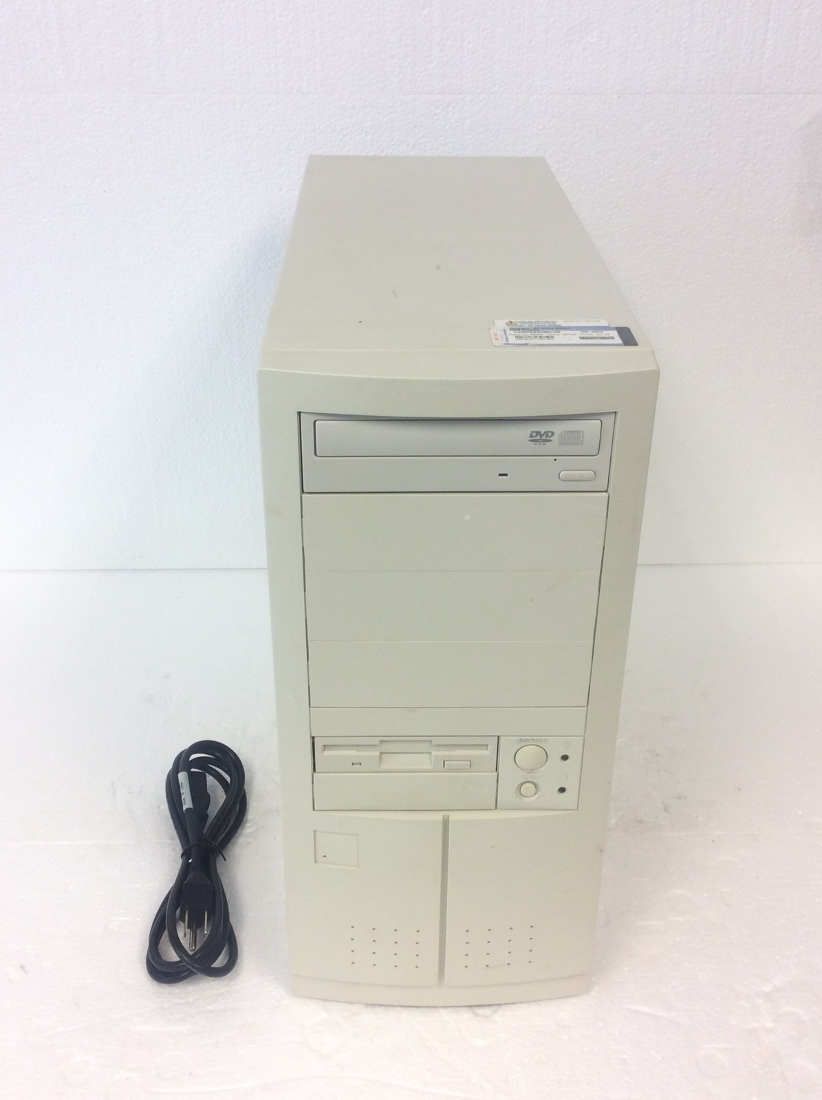 Vintage CB Micro Computer Intel Celeron 1.30Ghz w/ 256MB Ram, DVD, No HDD
