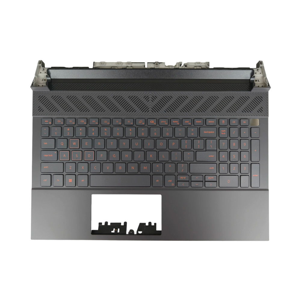 New Palmrest For Dell G15 5530 5531 5535 2023 Keyboard Red Backlit Case 00144H