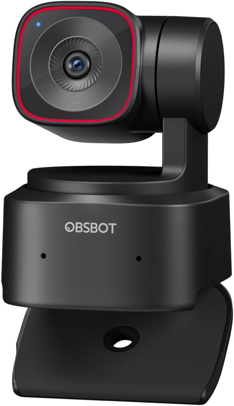 Tiny 2 Lite 4K Webcam for PC, AI Tracking PTZ Streaming Camera