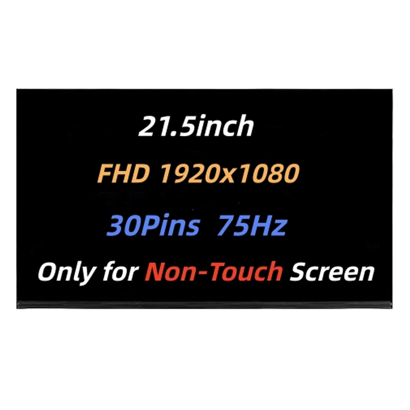 21.5" for HP 22-DG0000LA 22-DG0009CI FHD 30 Pins LCD Non-Touch Screen Display