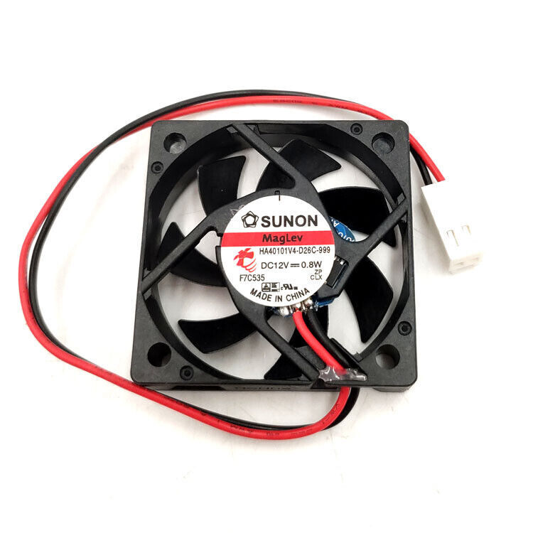 1pc Cooling Fan For SUNON HA40101V4-D26C-999 12V 0.8W 4010 4CM 2-wire