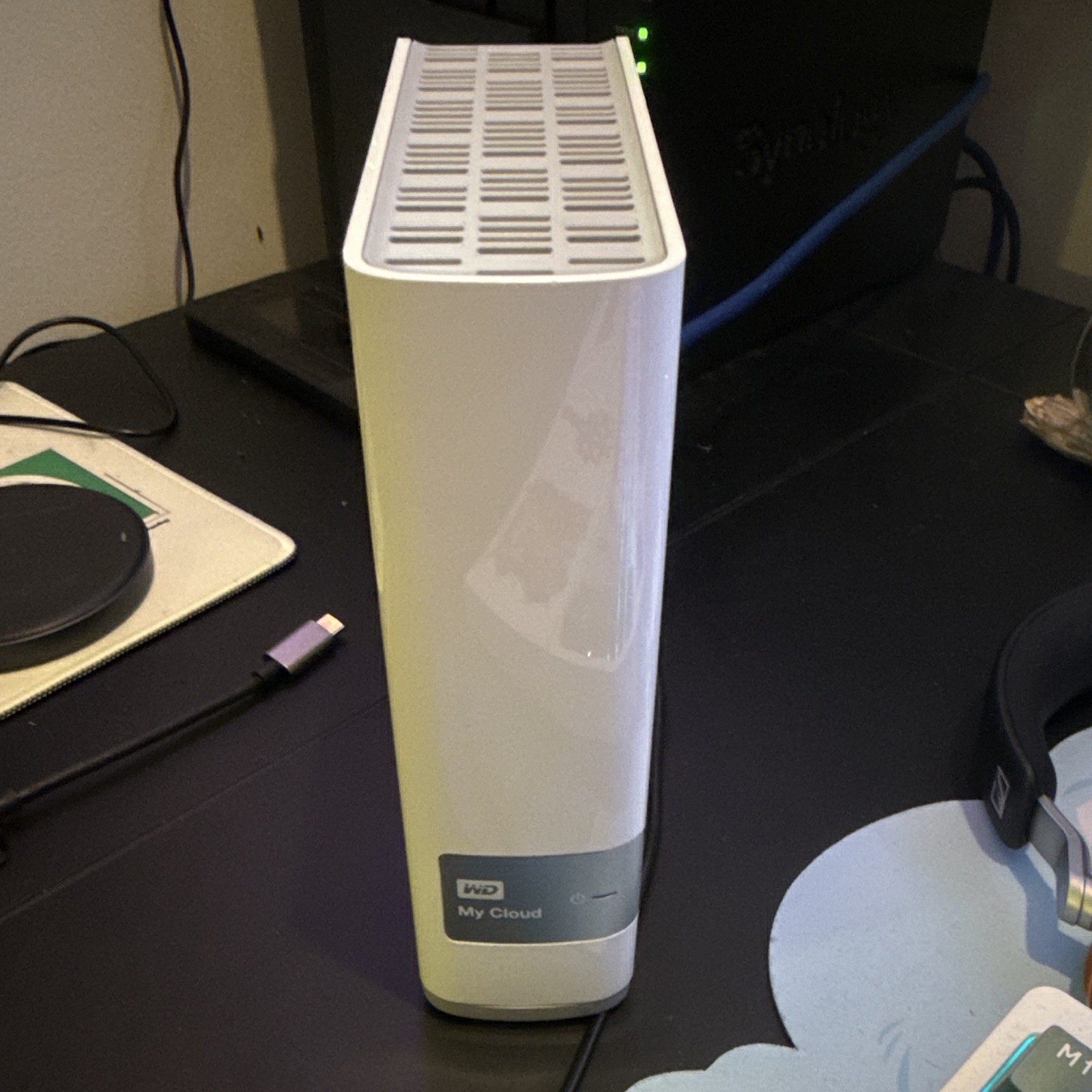 WD My Cloud 4TB Personal Cloud NAS USB 3.0 Gigabit Ethernet White