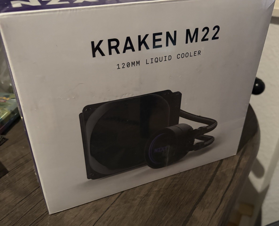 NZXT Kraken M22 120 mm All-in-One AIO Black NEW Original Packaging AMD Intel Cooler 