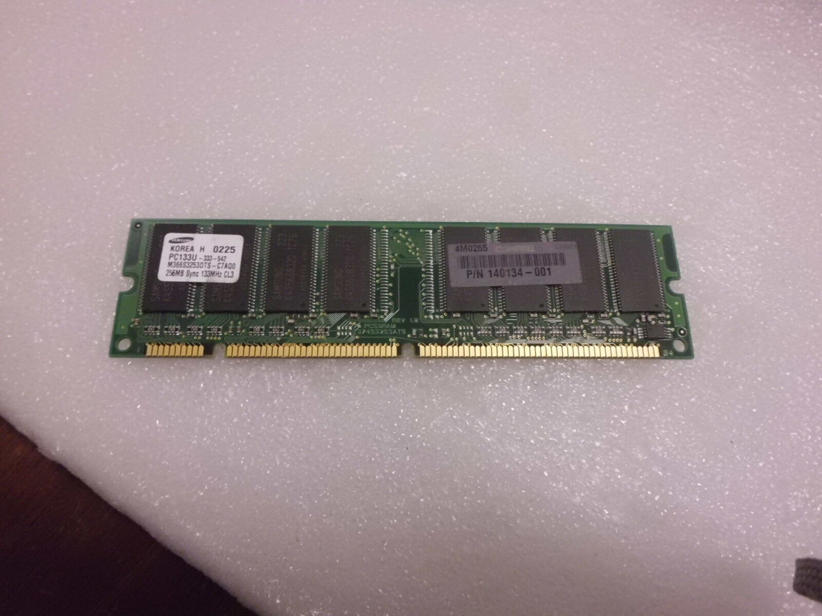 COMPAQ 140134-001 256MB SYNC 133MHz CL3 MEMORY RAM
