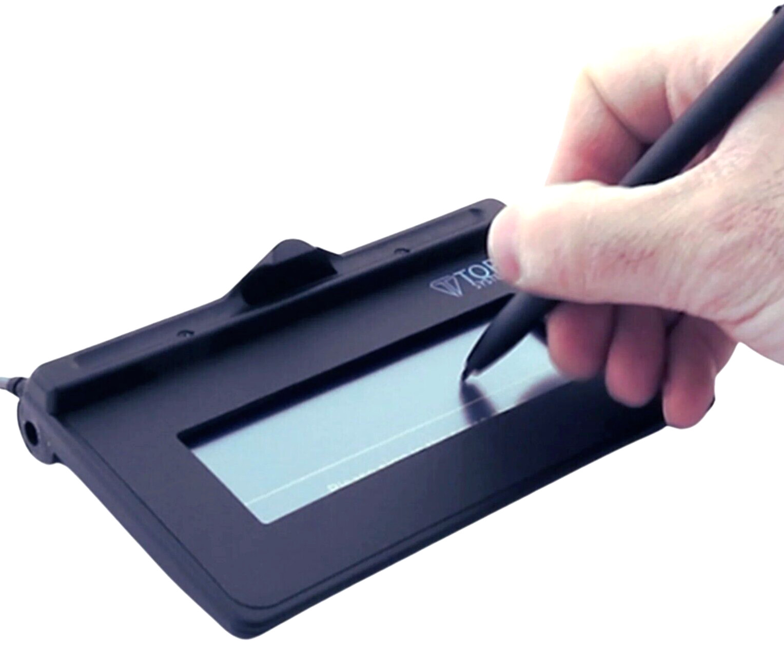 Topaz SigLite 1 x 5 T-S460-B-R Signature Capture Pad & Stylus | USB Connection
