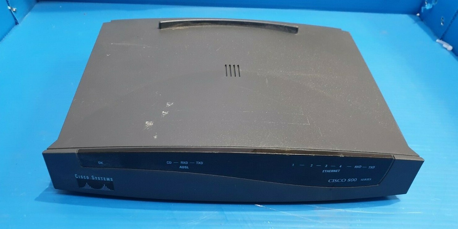CISCO 800A 1096-02-1802 ROUTER   (R3S14.3) NO PSU/CABLES OR ATTACHMENTS