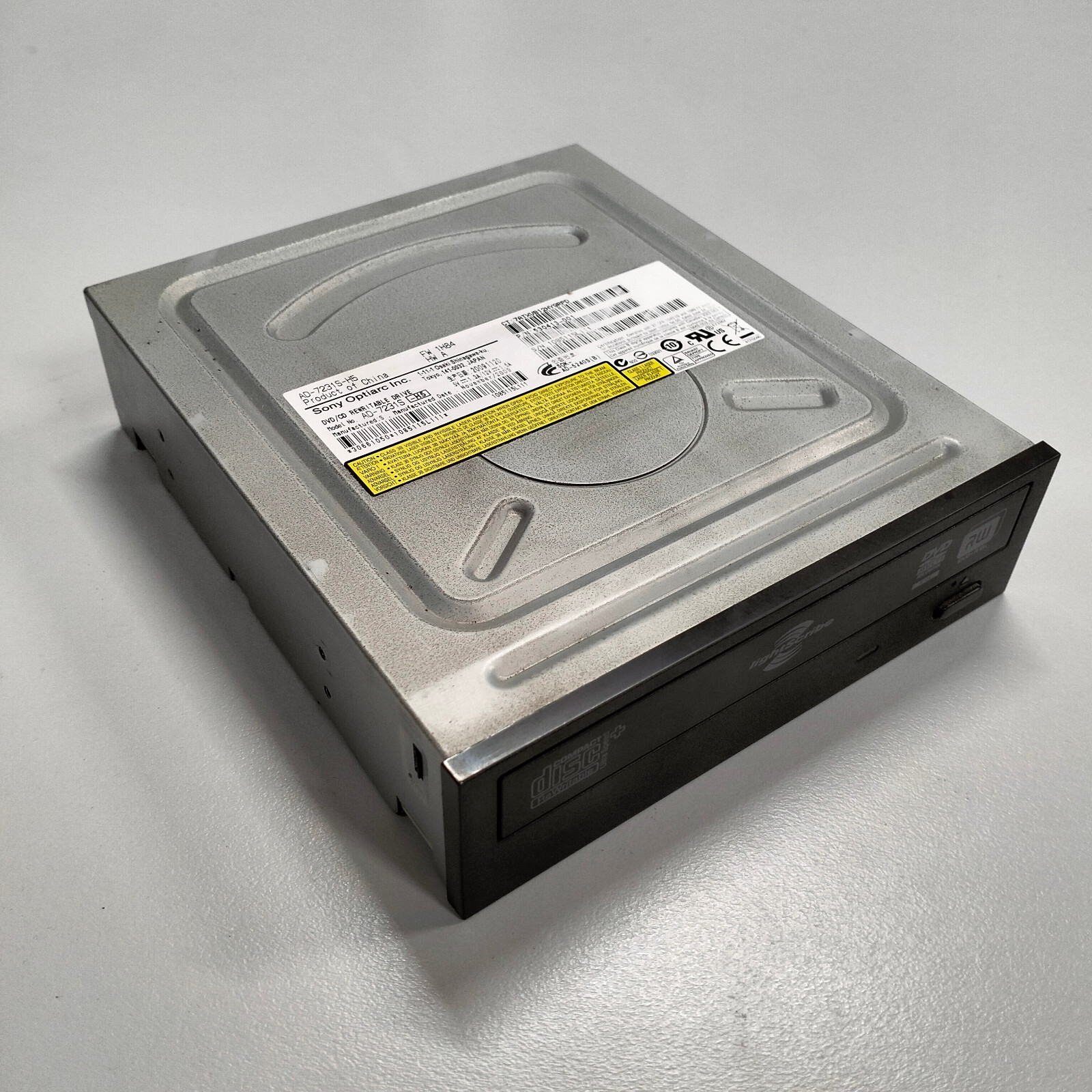 Genuine Sony 16x SATA CD DVD±RW Optical Drive AD-7231S -H5 530413-001 FW 1H84