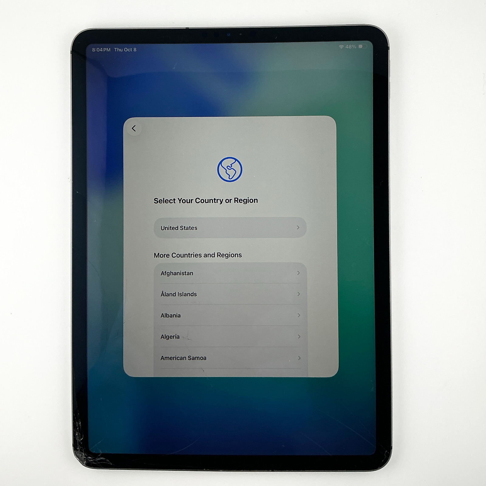 Apple iPad Pro 11 256GB Space Gray Tablet Bundle - Sold AS-IS For Parts