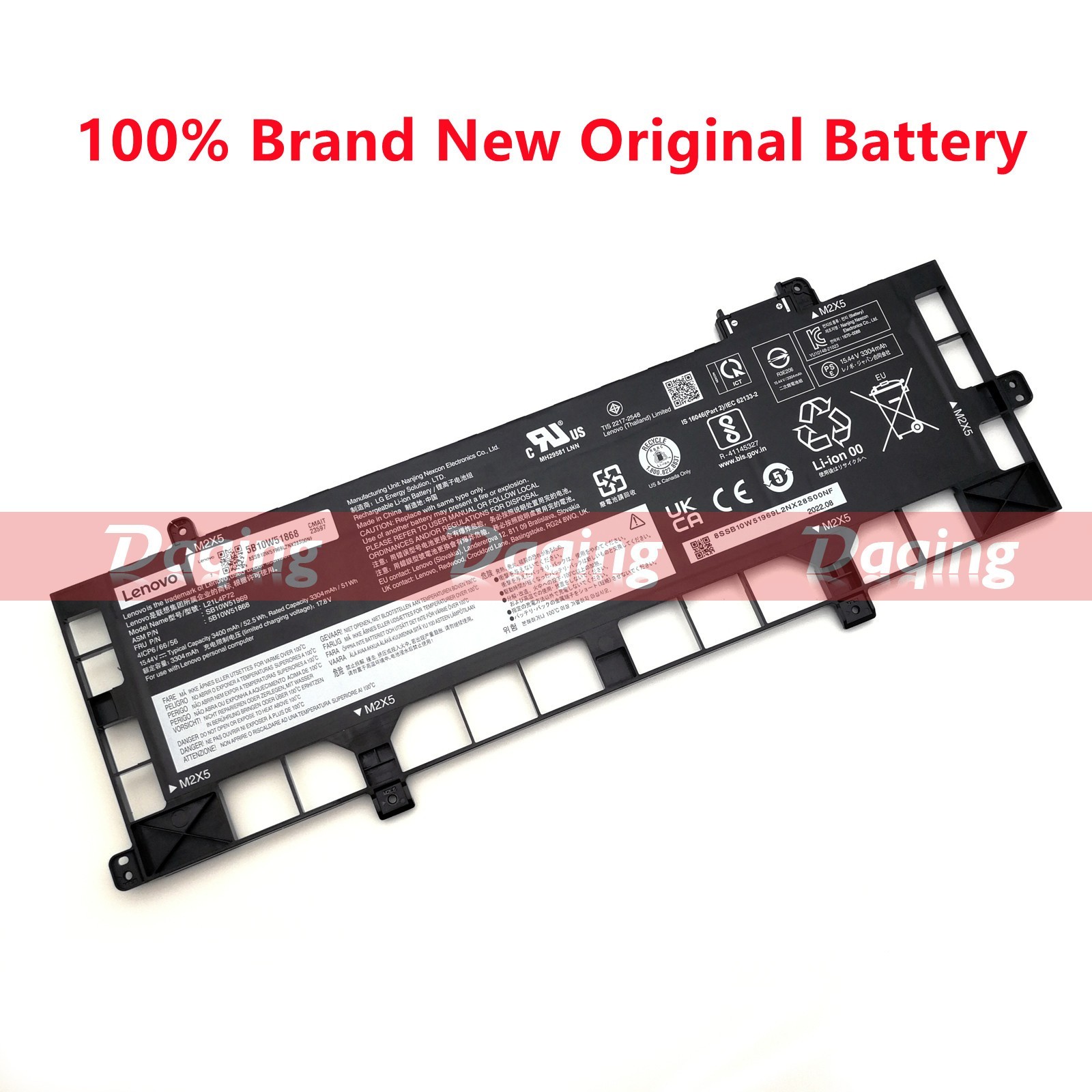 New Original L21L4P72 L21M4P73 5B10W51870 Battery for Lenovo ThinkPad T16 Gen 1