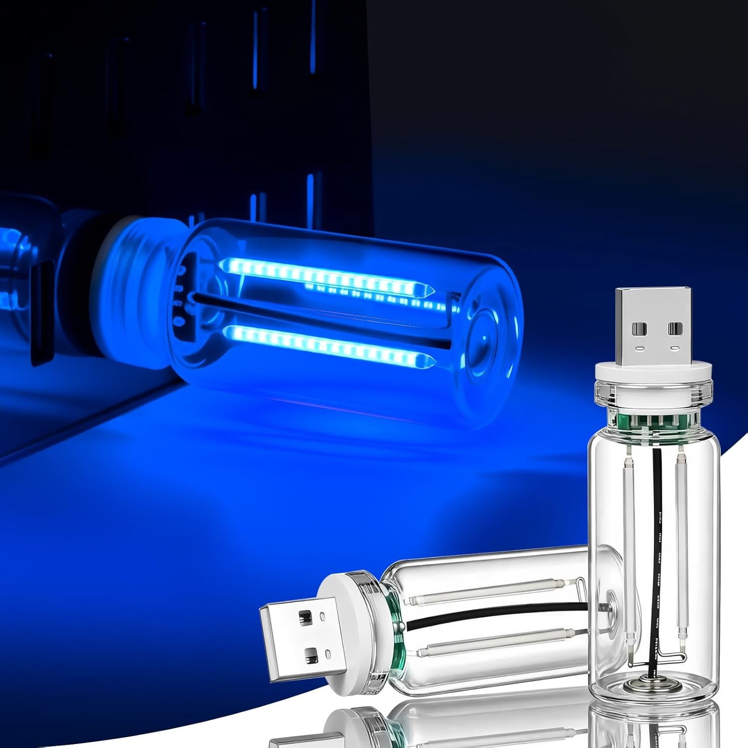 USB Touch Control LED Night Light Atmosphere Light Edison Bulb Incandescent Lamp