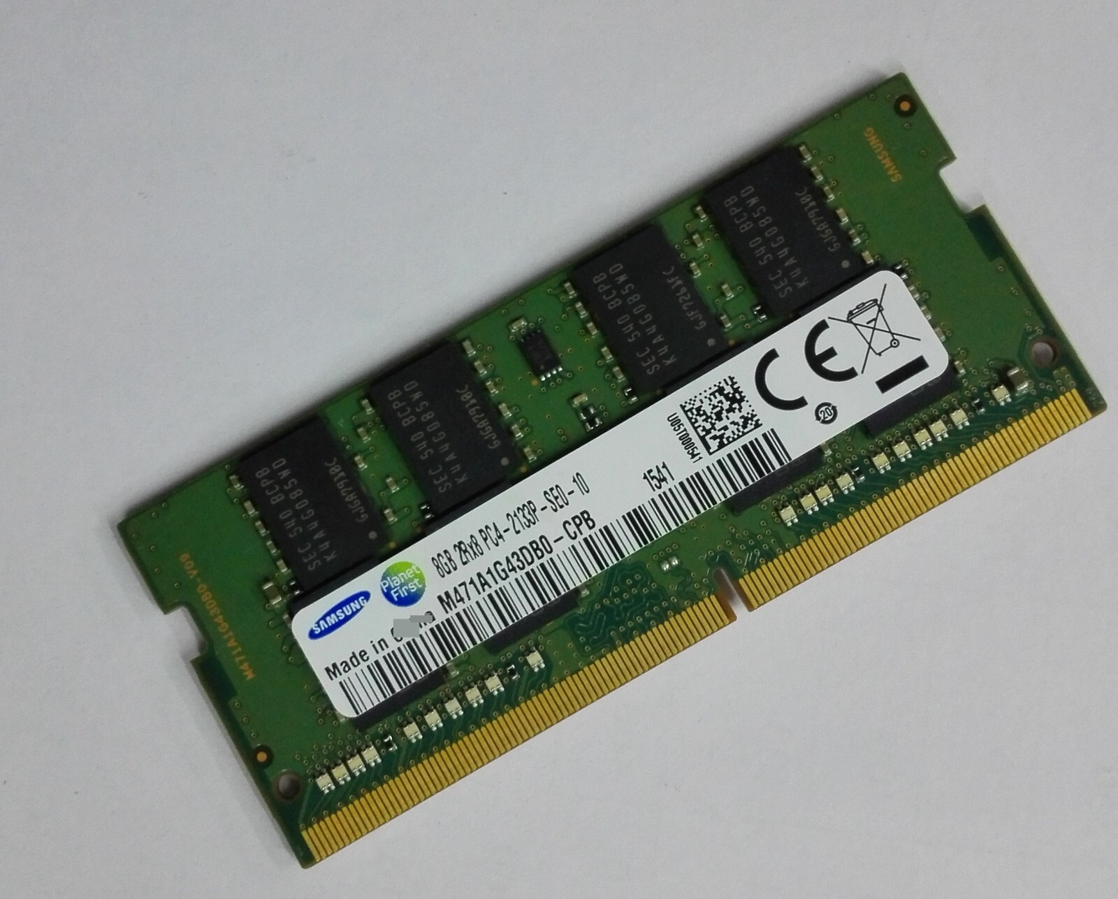 Samsung 8GB DDR4 2133 Laptop SO-DIMM RAM 2Rx8 PC4-17000 for DELL HP Lenovo Acer