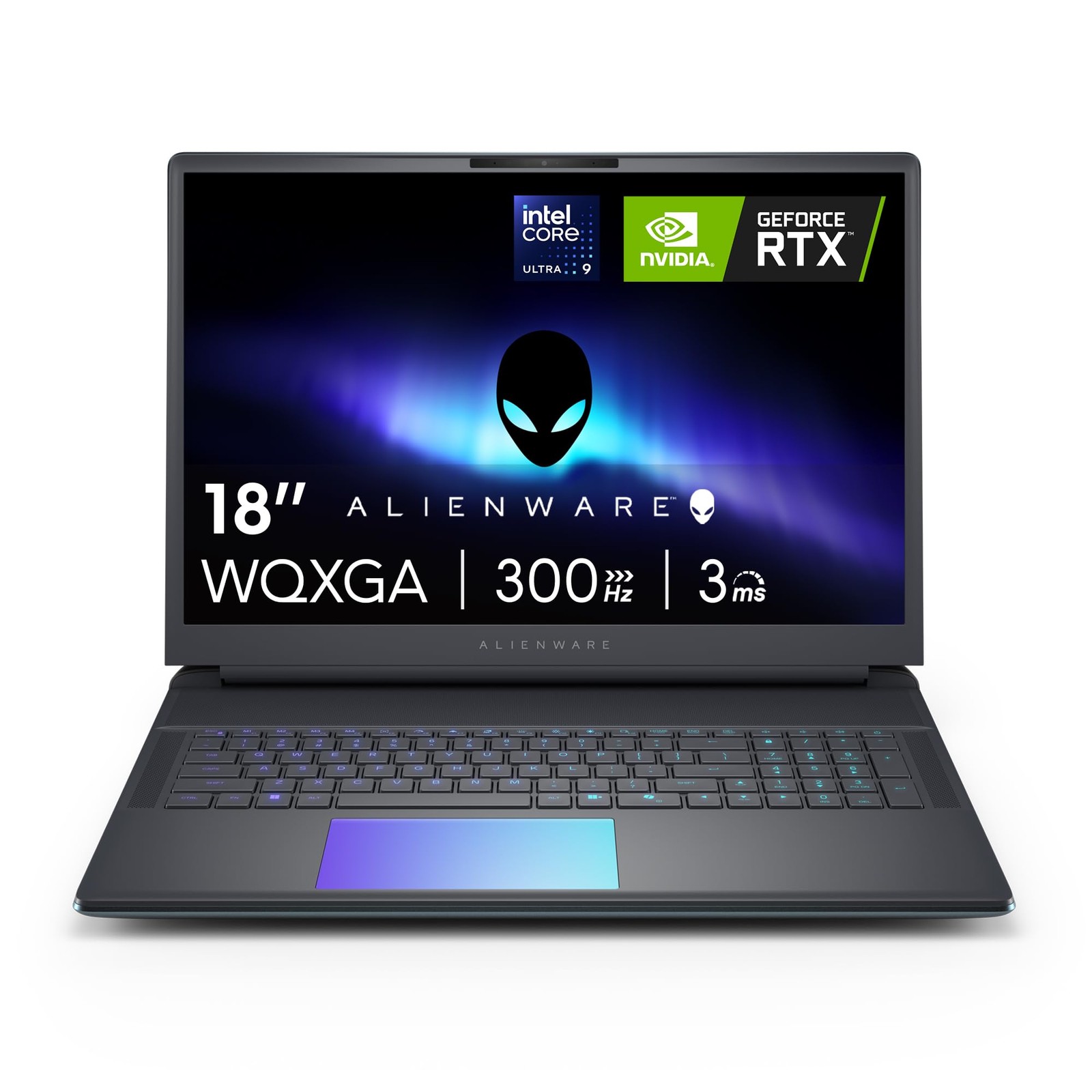 Alienware 18 Area-51 Gaming Laptop AA18250-18.0" WQXGA 300Hz 3ms Display, Intel