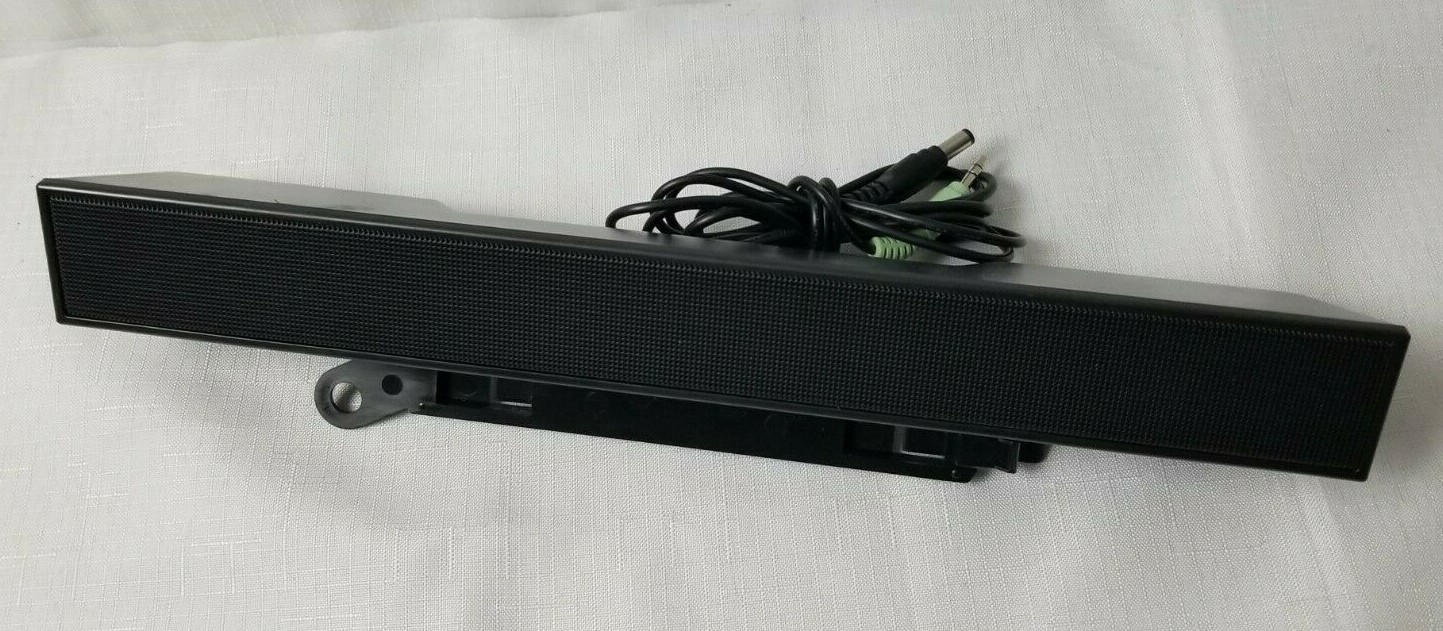 Dell AX510PA Computer Speakers Speaker Soundbar PC w/ Power Adapter