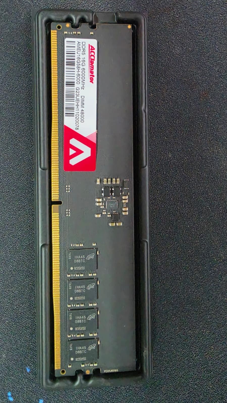 ACCLAMATOR 32GB (2x16GB) DDR5 6000MHz Desktop RAM AMEU16G58H-6000