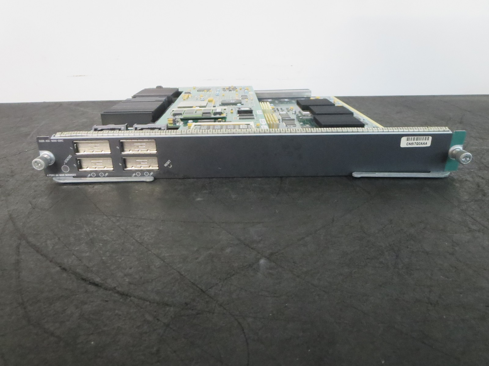 CISCO OSM-4GE-WAN-GBIC CN617G0AAA 4-Port Optical Services Module 800-06828-02 