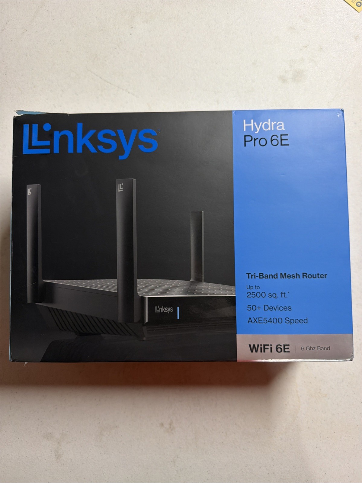 Linksys Hydra Pro 6E 4 Gbps 4 Port Router