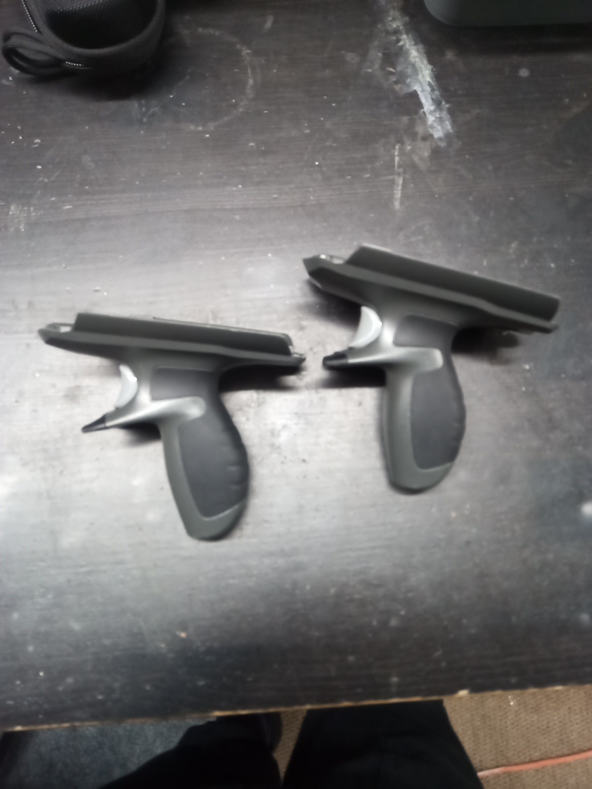 LOT OF 2 Zebra Model TRG-TC51-SNP1-03 Scan Trigger Gun Handle READ DESCRIPTION