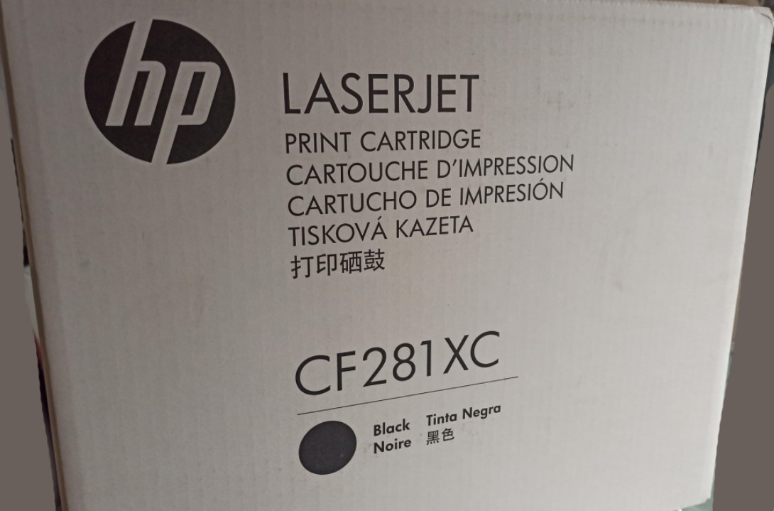 -HP CF281XC or 81xc Toner | Laserjet, Black Color, New, Original-
