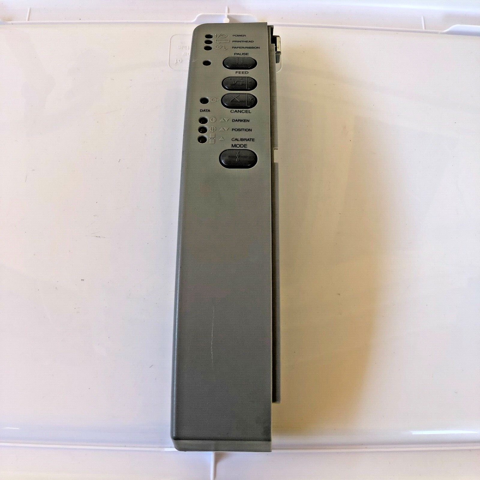Zebra Stripe S600 Thermal Printer Control Panel Display 