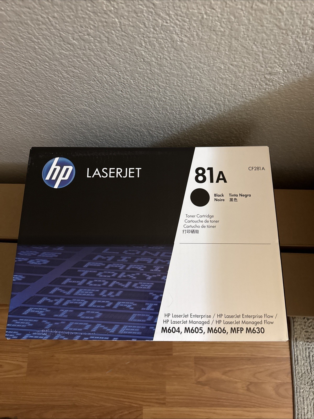HP 81A (CF281A81A) Black Ink Cartridge