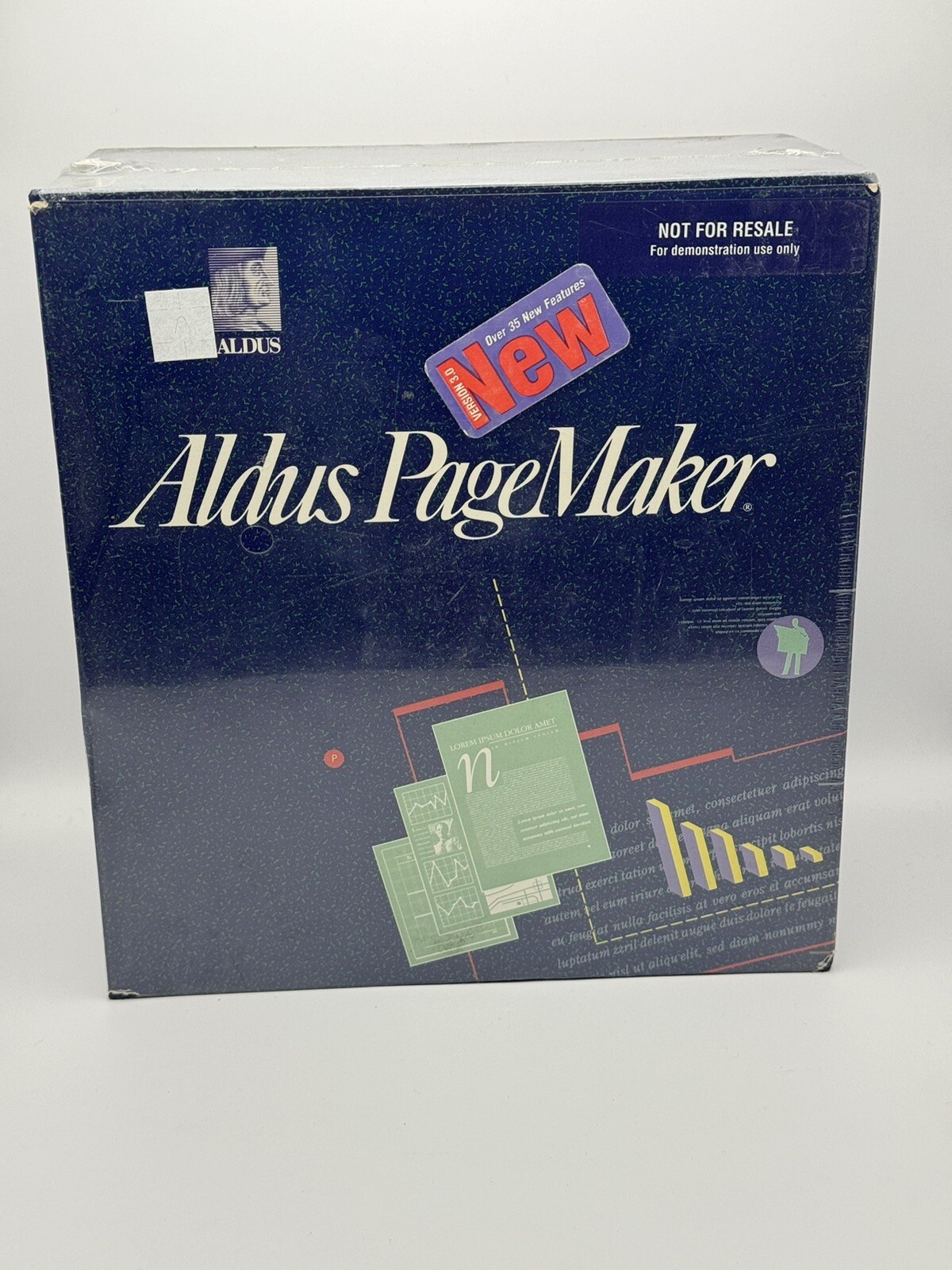Vintage Software: Aldus PageMaker Version 3.0 New Rare Sealed Macintosh