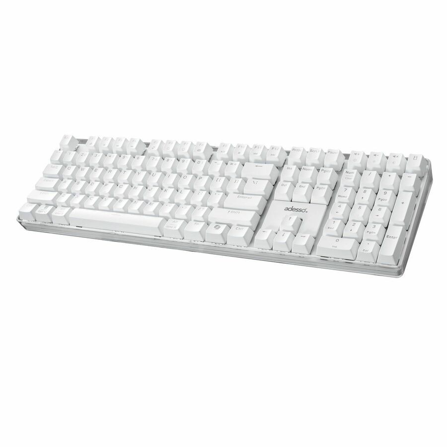 Adesso AKB-680UW Multi-OS Illuminated Mechanical Keyboard - 104 Keys