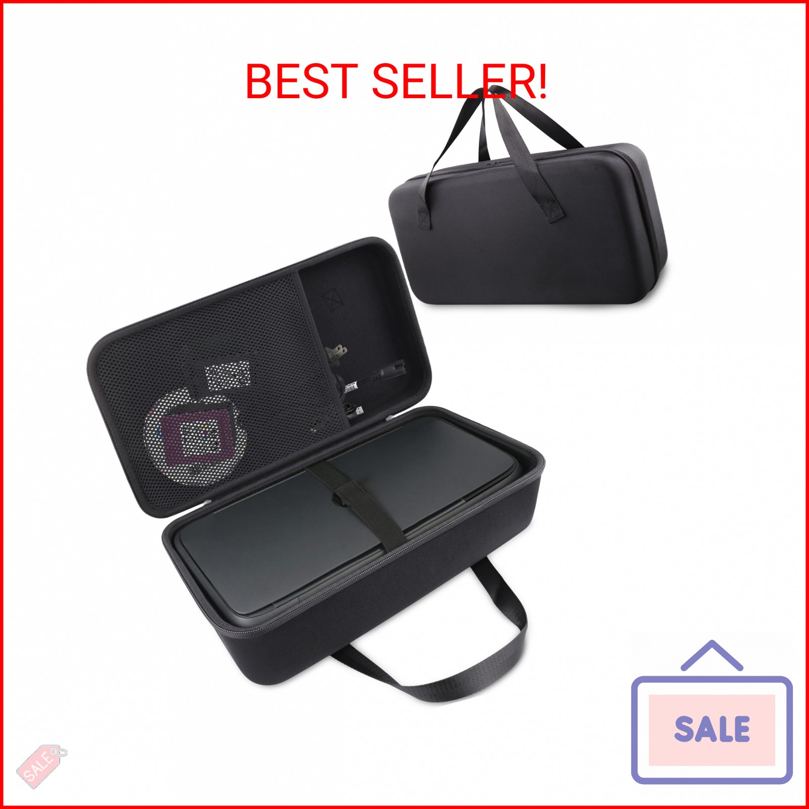 Khanka Hard Travel Case for HP OfficeJet 250 All-in-One Portable Printer, Waterp