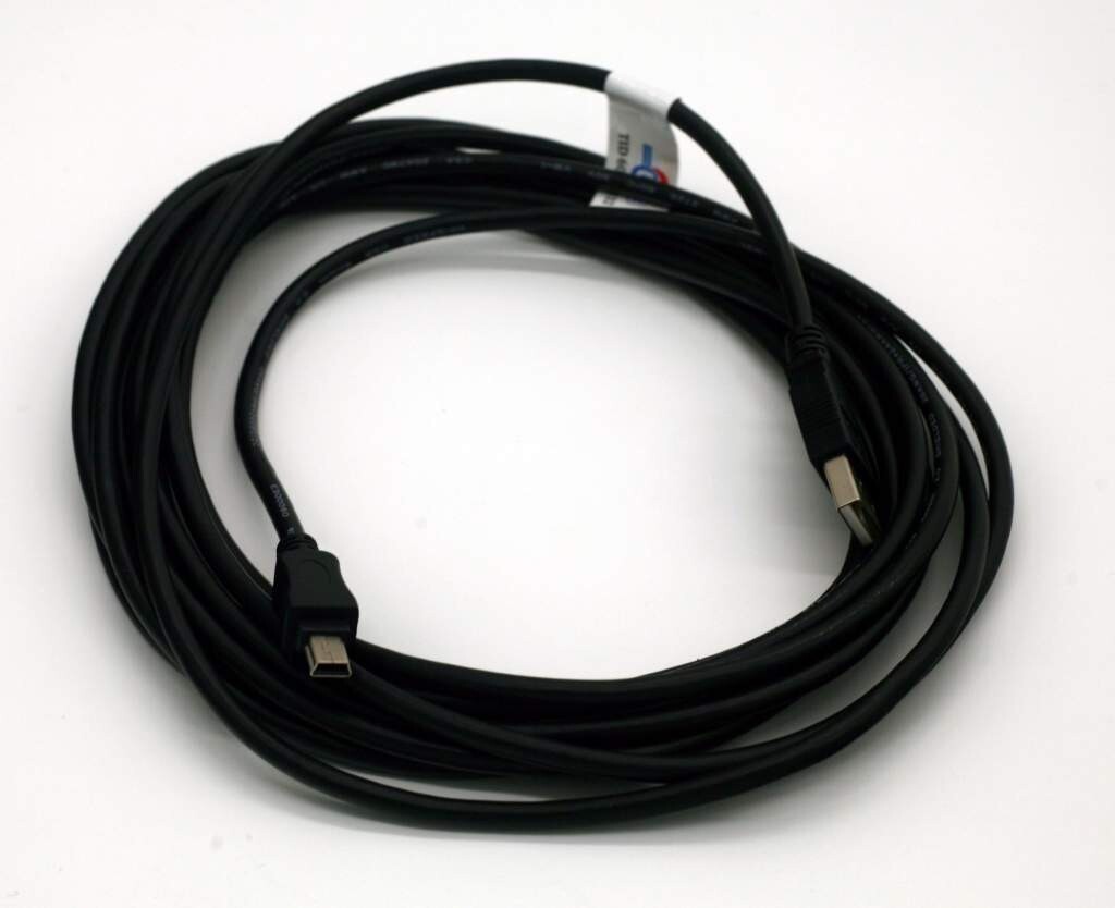 15ft long USB 2.0 Mini 5pin-B Camera/MP3/Phone Cable/Cord/Wire  MiniB