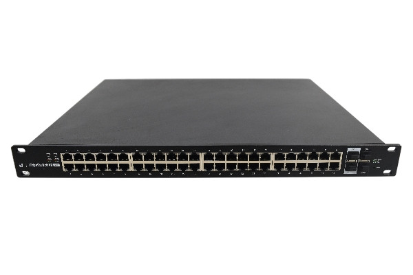 Ubiquiti EdgeSwitch ES-48-500W 48-Port Gigabit PoE+ Managed Switch 2 SFP+ 2 SFP