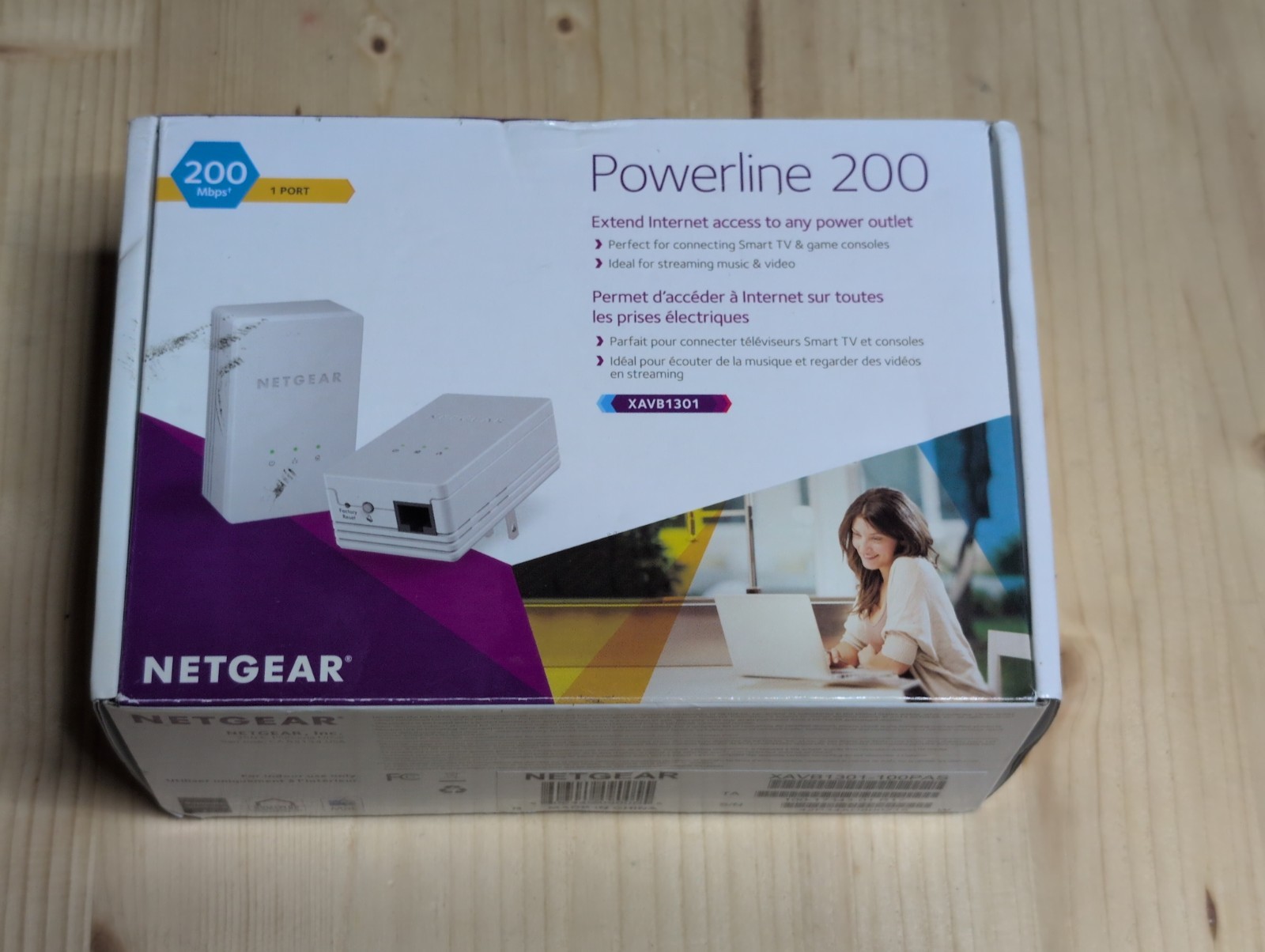 Netgear Powerline 200 Mini - Internet Extender (XAVB1301)