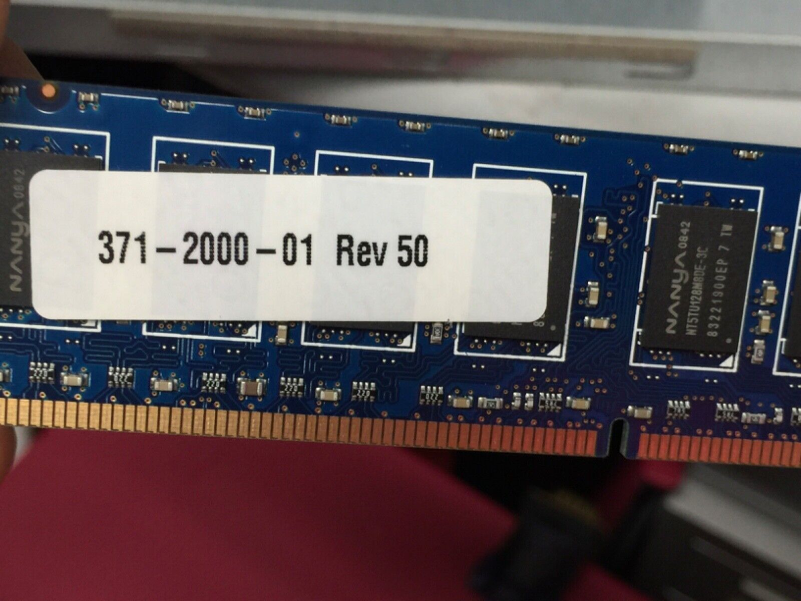 SUN  original  371-2000 , 2GB DIMM  Memory, Test-PASS