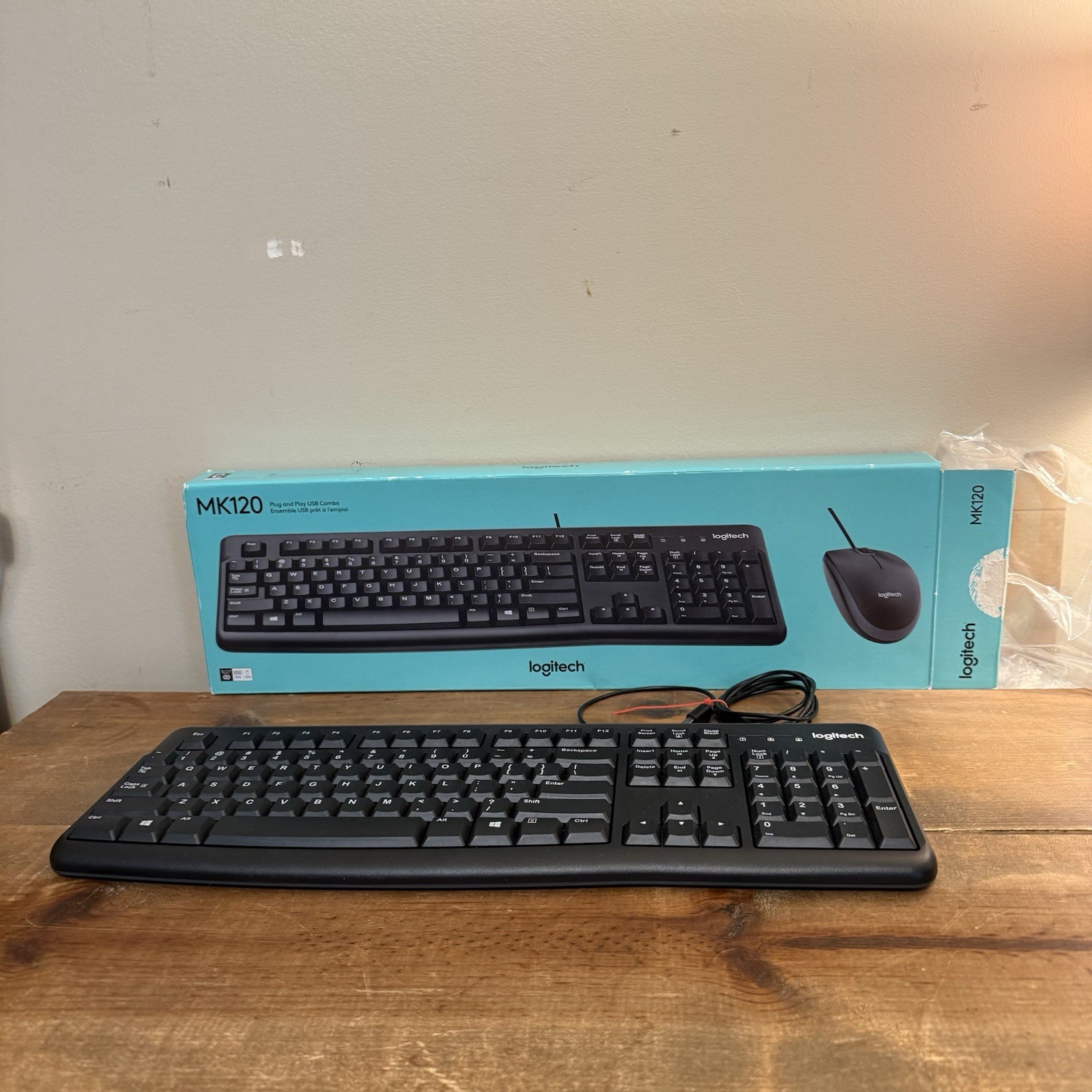 Logitech MK120 Wired Keyboard