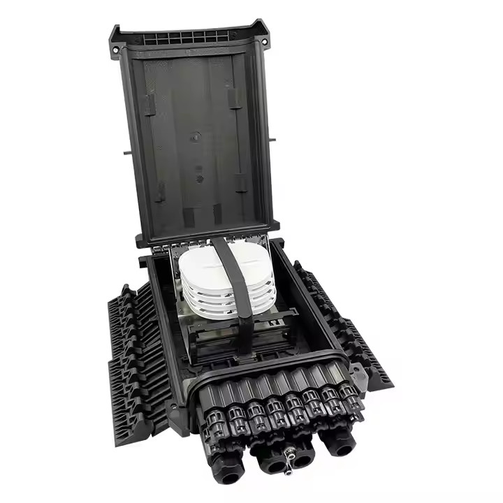 Outdoor Cable 16 24 32 288 Core Fiber Termination Fiber Optic Splice Closure Box