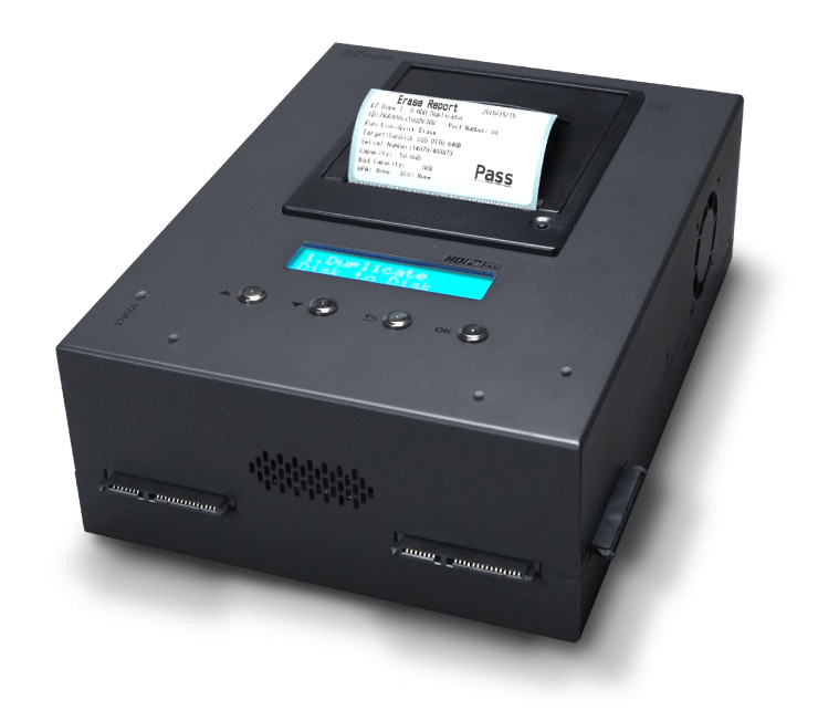 EZ Dupe 1 to 3 Hard Drive Duplicator - SATA HDD SSD Cloner (HD Pal Pro) 36GB/Min