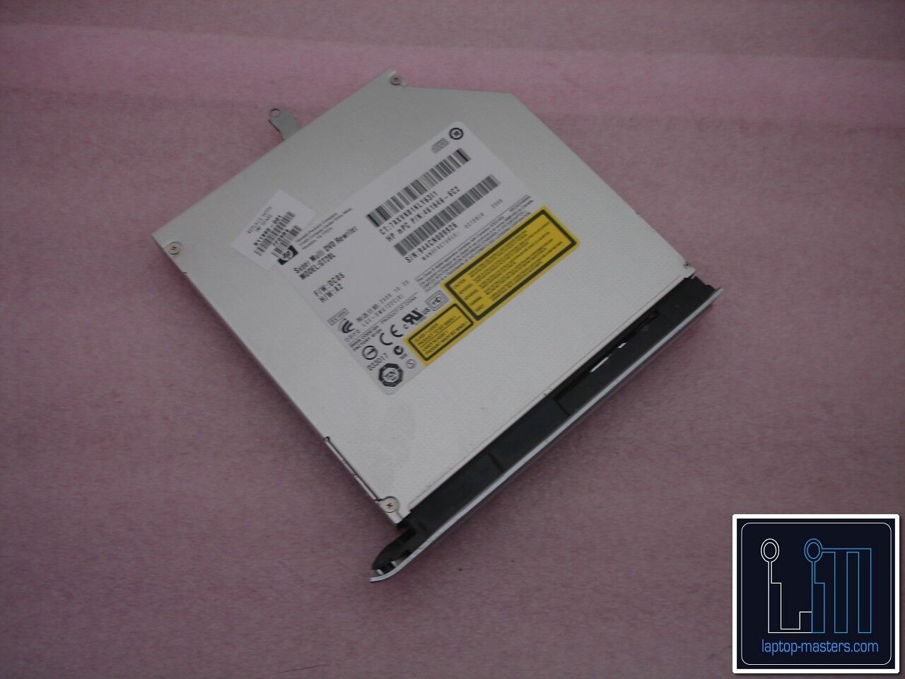 HP DV6-1000 DV6-2000 CDRW DVDRW Optical Drive w/ Lightscribe + Bezel 509419-002