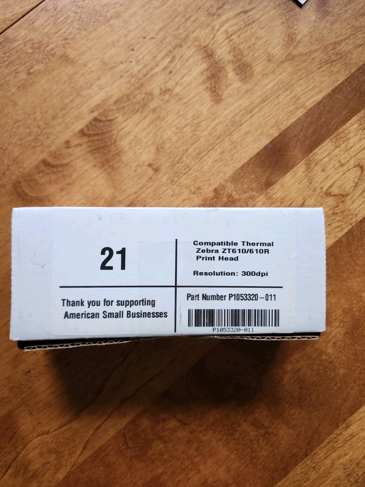 New Genuine Zebra P1053320-011 Printhead 300 DPI ZT610 