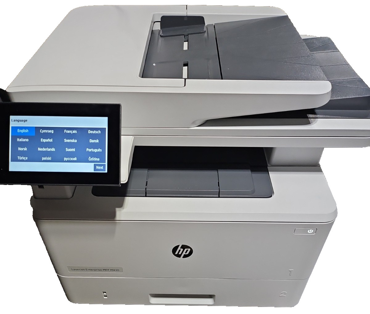 HP LaserJet MFP M430 All In One Printer - Great Shape -  100% XL GENUINE Toner